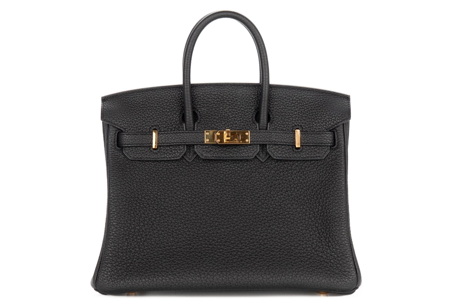 Hermès Birkin 25 Noir - Black Togo Gold Hardware