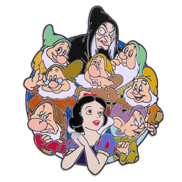 Snow White and the Seven Dwarfs Cast Pin | Disney Store