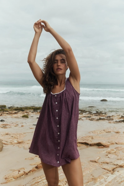 Pia Mini - Fig Hemp - XS/S
