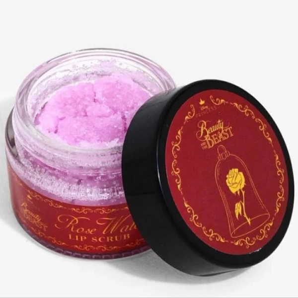 Disney Makeup | Disney Beauty And The Beast Rose Water Lip Scrub | Color: Pink | Size: Os | Rican0902's Closet
