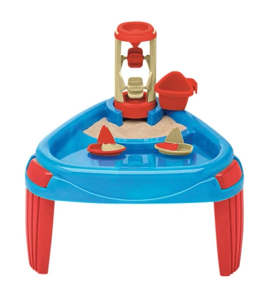 American Plastic Toys Sand and Water Wheel Play Table