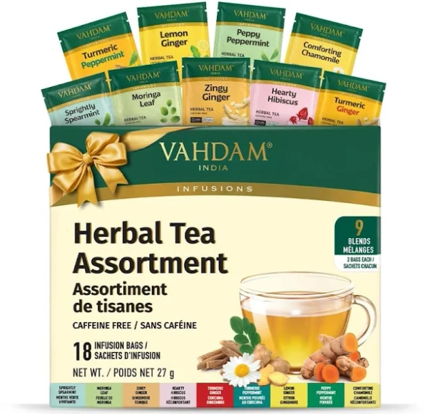 VAHDAM Herbal Tea Sampler