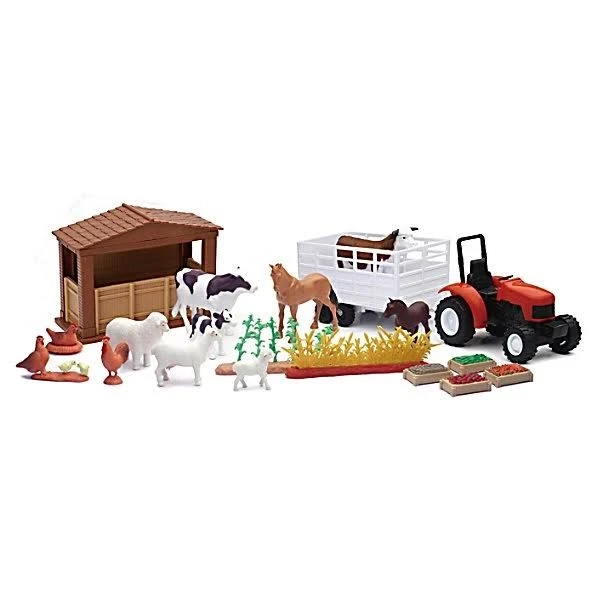 Country Life Farm Animals Deluxe Set