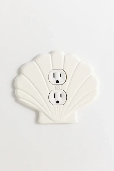 Shell Shaped Resin Switch Plate