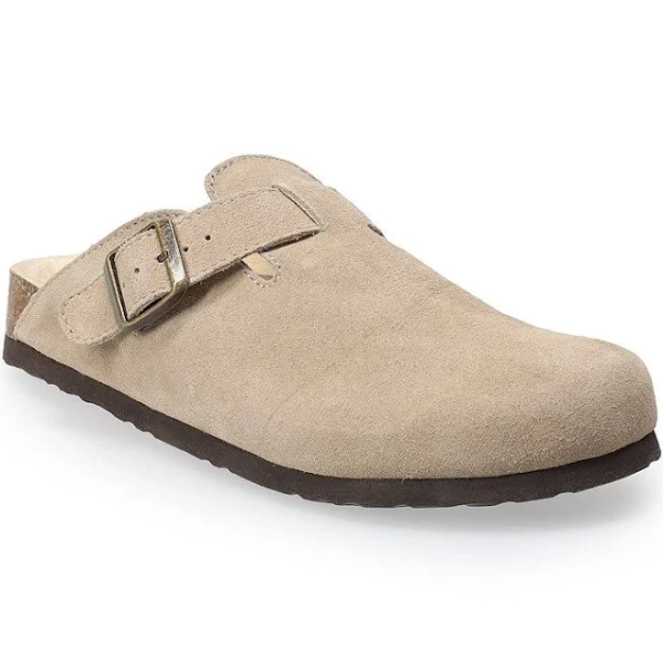 Sonoma Goods For Life Waterford Women's Suede Clogs, Size: 6, Taupe