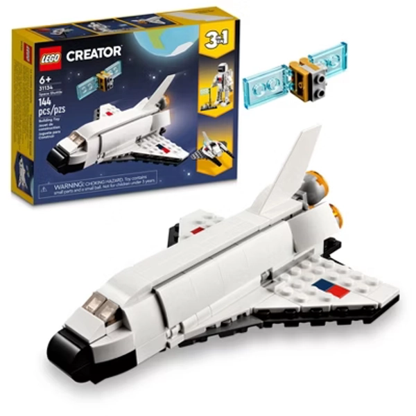 LEGO Creator 3 in 1 Space Shuttle & Spaceship Toys 31134