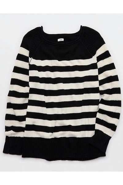 Aerie Bistro Sweater Women's True Black M