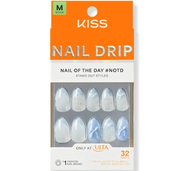 Kiss DRIP Press On Nails Playful Drift