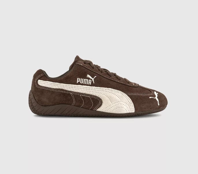 PUMA Speedcat OG Trainers Ttf Dark Chocolate Frosted Ivory - Unisex Sports