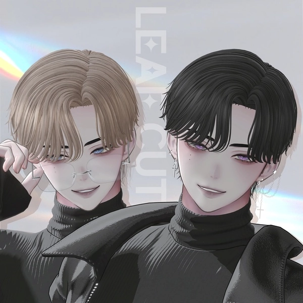 【4Avatars】 Leaf cut hair