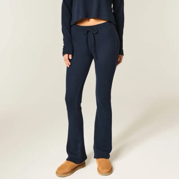 Hollister Gilly Hicks Waffle Bootcut Pants