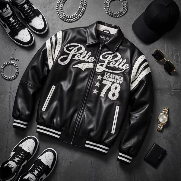 Y2K Trendy Retro Patchwork Embroidered Leather Jacket Men Black Rhinestone Embroidered Coat Hip Hop Street Casual Leather Jacket - AliExpress 200000343