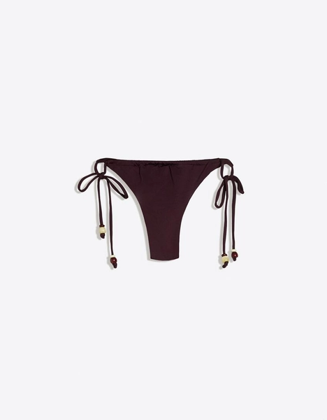 Basic beaded bikini bottoms