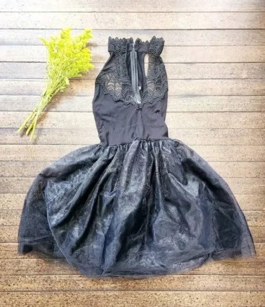Killstar Gothic Black Dress