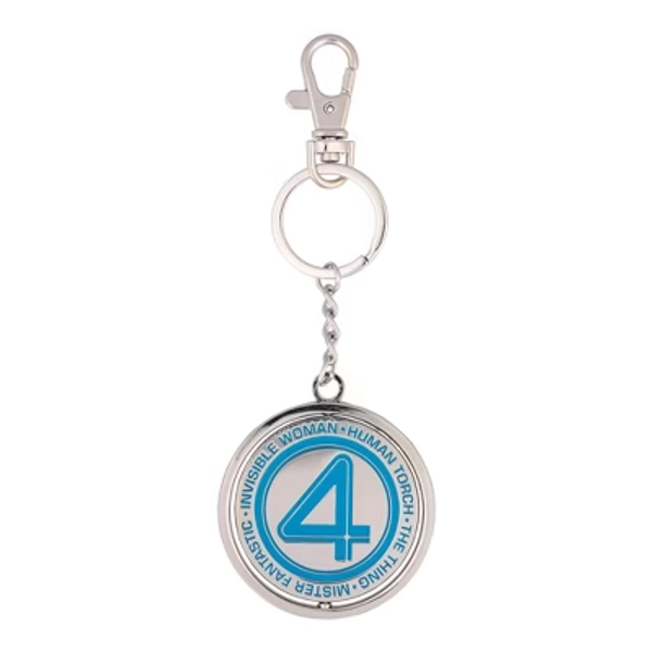 SalesOne LLC Marvel Studios The Fantastic Four: First Steps Spinning Enamel Keychain