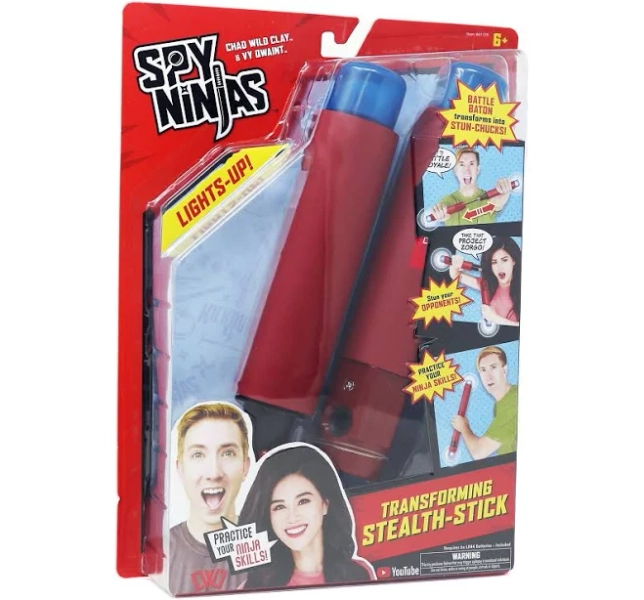 Spy Ninjas Transforming Stealth-Stick Roleplay Toy