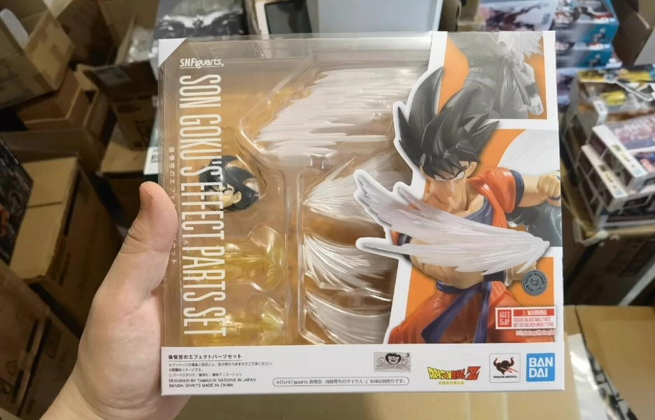Bandai S.H.Figuarts Dragon Ball Son Goku's Effect Parts Set SHF New In Hand Gift