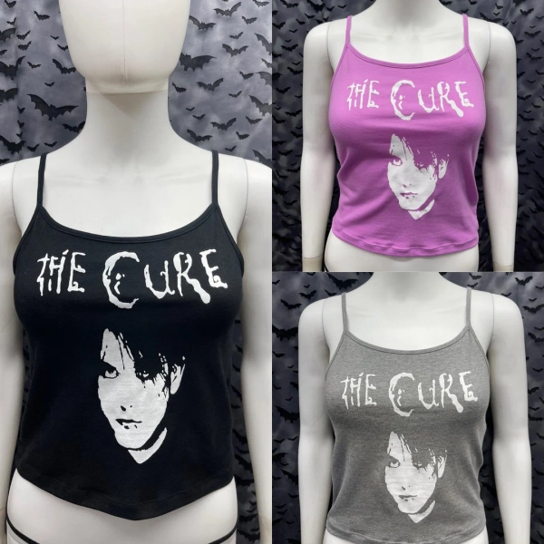 The Cure Crop Tank Top Goth Punk - Etsy