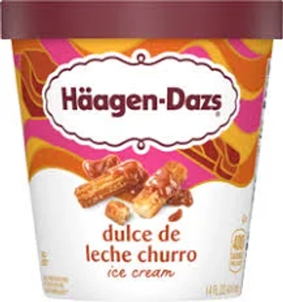 Haagen Dazs Dulce De Leche Churro Ice Cream