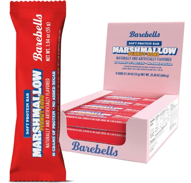 Barebells Protein Bars | NutriFit Cleveland 1 - Box / Marshmallow Peanut Road