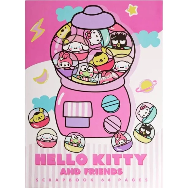 Hello Kitty and Friends Scrapbook 64 Pages