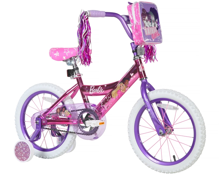 Dynacraft Barbie Girls 16" BMX Bike, For Ages 5-7 Years, Pink - Walmart.com