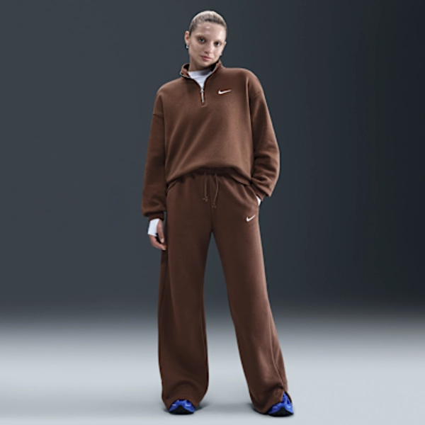 Nike Sportswear Phoenix Fleece Women's High-Waisted Wide-Leg Pants