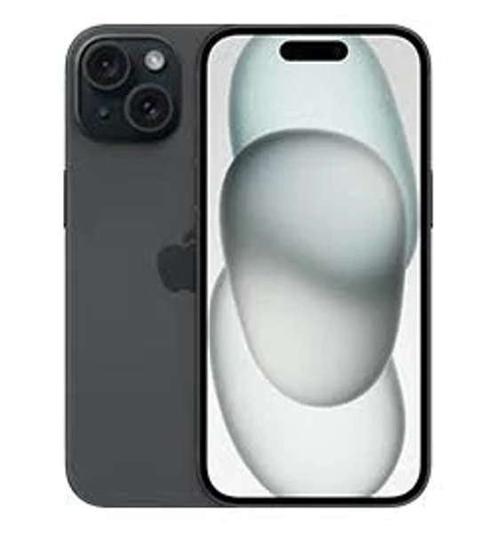 Apple iPhone 15 - Black - 128GB (with plan)