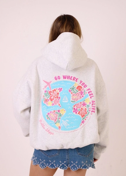 Malibu Sky Go Where You Feel Alive Hoodie