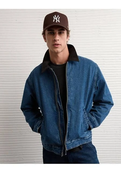 AE Men's Denim Barn Jacket