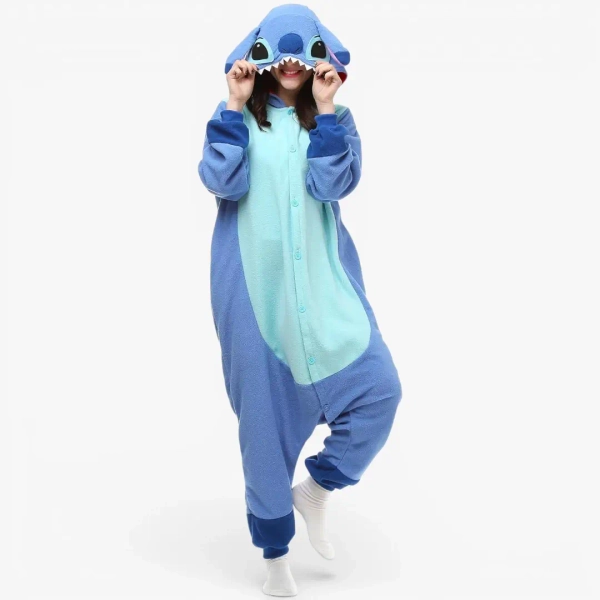 Blue Stitch Onesie for Adults - Cozy Onesies