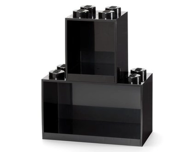 LEGO Brick Shelf Set - Black