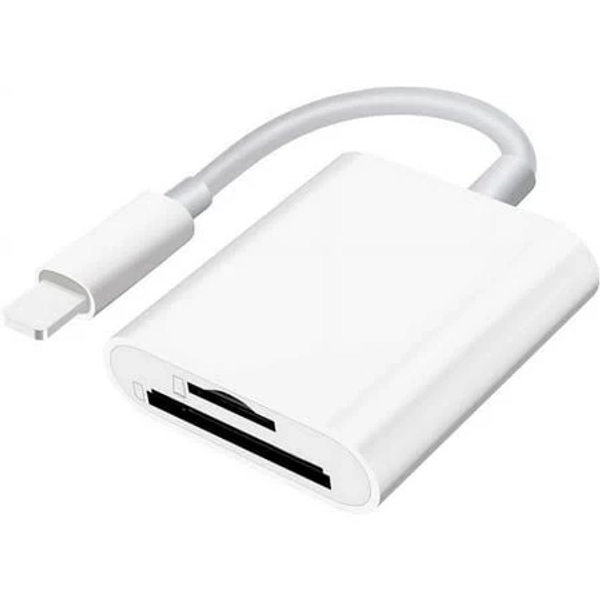 Dual SD Card Reader for iPhone and iPad Camera