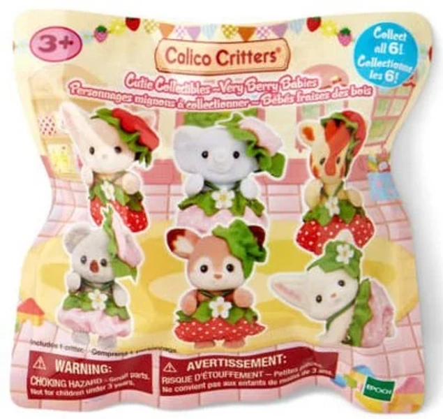 Calico Critters Cutie Collectibles Very Berry Babies Blind Bag