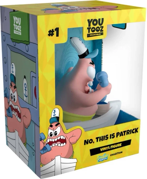 Youtooz You Tooz No, This is Patrick 4.3" Vinyl Figure, High Detailed Collectible Spongebob Collection