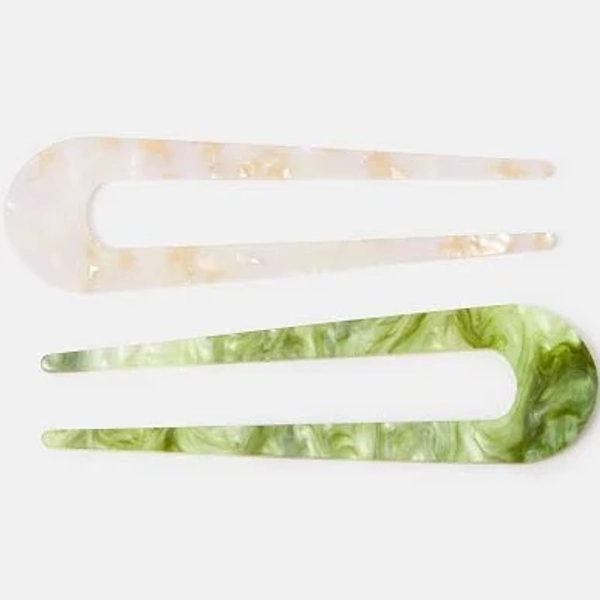2-Pack Women's French Hair Pins