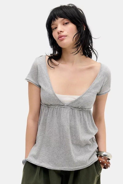 BDG Tina Babydoll Top