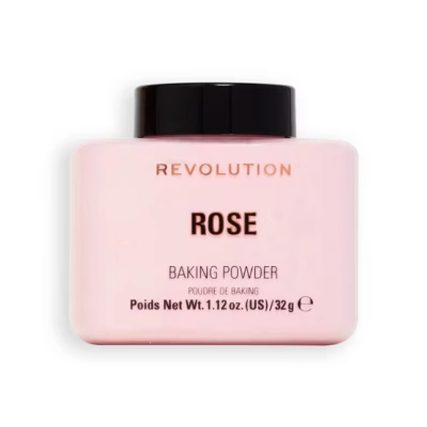 Makeup Revolution Loose Baking Powder - Rose - 1.12oz