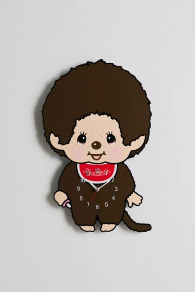 Monchhichi Figural Analog Wall Clock