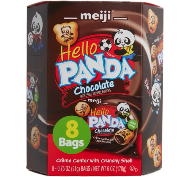 Meiji Hello Panda Chocolate Cookies 10 Pack