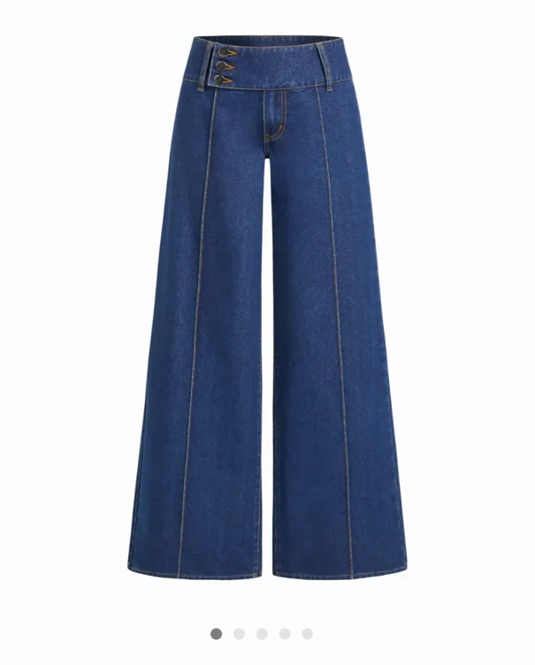 denim Denim Denim Low Rise Baggy Jeans For Daily Casual