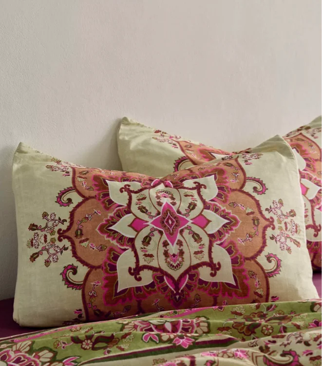 Onika Medallion Patterned Sham Set