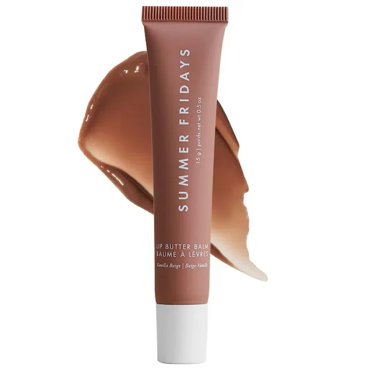 Lip Butter Balm Treatment for Hydration + Nourishing Shine - Vanilla Beige