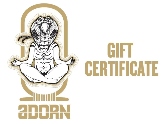 Gift Certificate Adorn Piercing and Body Jewelry