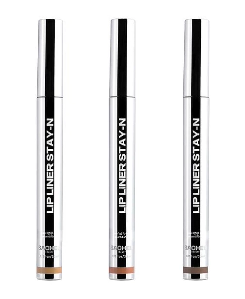 Sacheu Lip Liner STAY-N Bestseller Bundle in Muah-ve, P-inked & Hey-zel