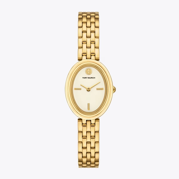 Oval Watch in yellow, size OS
