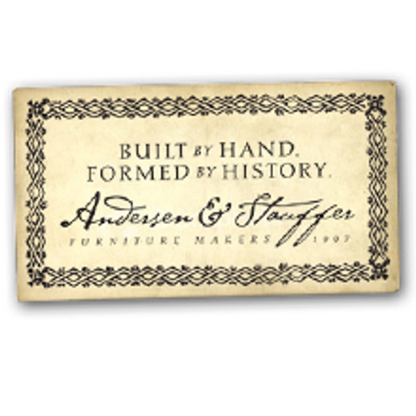 Andersen & Stauffer Furniture Makers : Beds