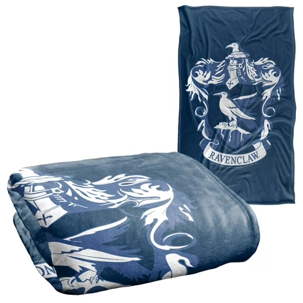 Harry Potter Ravenclaw Crest Blue Silky Touch Super Soft Throw Blanket 36" x 58"