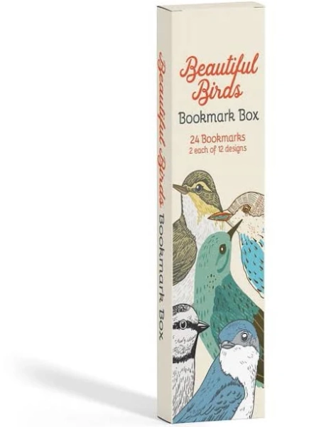 Gibbs Smith Gift Beautiful Birds Bookmark Box