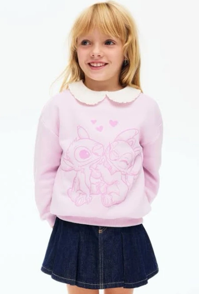 Girls h&m Printed Sweatshirt